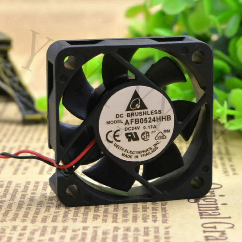 for 1PCS Delta AFB0524HHB 5005 24V 0.17A 5CM high volume inverter cooling fan
for 1PCS Delta AFB0524HHB 5005 24V 0.17A 5CM high volume inverter cooling fan