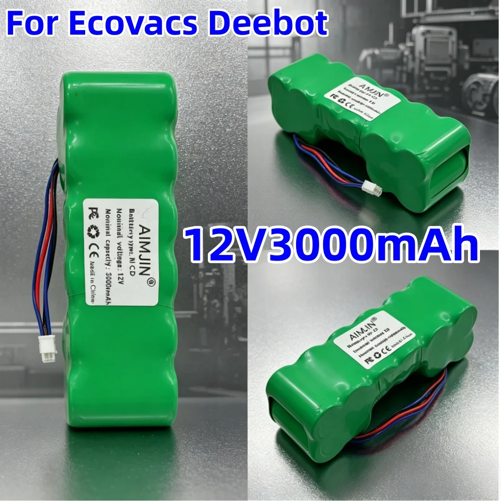 DE55 Battery Compatible For Ecovacs Deebot DE5G DM88 902 901 610 DE33 DG710 DN33 DM65 DT88 Robot Vacuum Cleaner 12V 3000mAh
DE55 Battery Compatible For Ecovacs Deebot DE5G DM88 902 901 610 DE33 DG710 DN33 DM65 DT88 Robot Vacuum Cleaner 12V 3000mAh