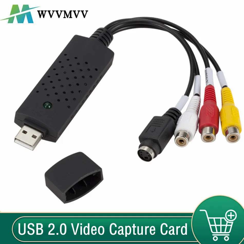 USB 2.0 VHS To DVD Converter Convert Analog Video To Digital Format Audio Video DVD VHS Record Capture Card Quality PC Adapter
USB 2.0 VHS To DVD Converter Convert Analog Video To Digital Format Audio Video DVD VHS Record Capture Card Quality PC Adapter