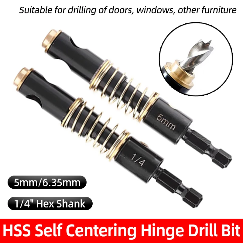 Woodworking Self Centering Hinge Drill Bit for Door Window Cabinet Cupboard Drilling Positioning Hole Opener Center Drill Bit
Woodworking Self Centering Hinge Drill Bit for Door Window Cabinet Cupboard Drilling Positioning Hole Opener Center Drill Bit