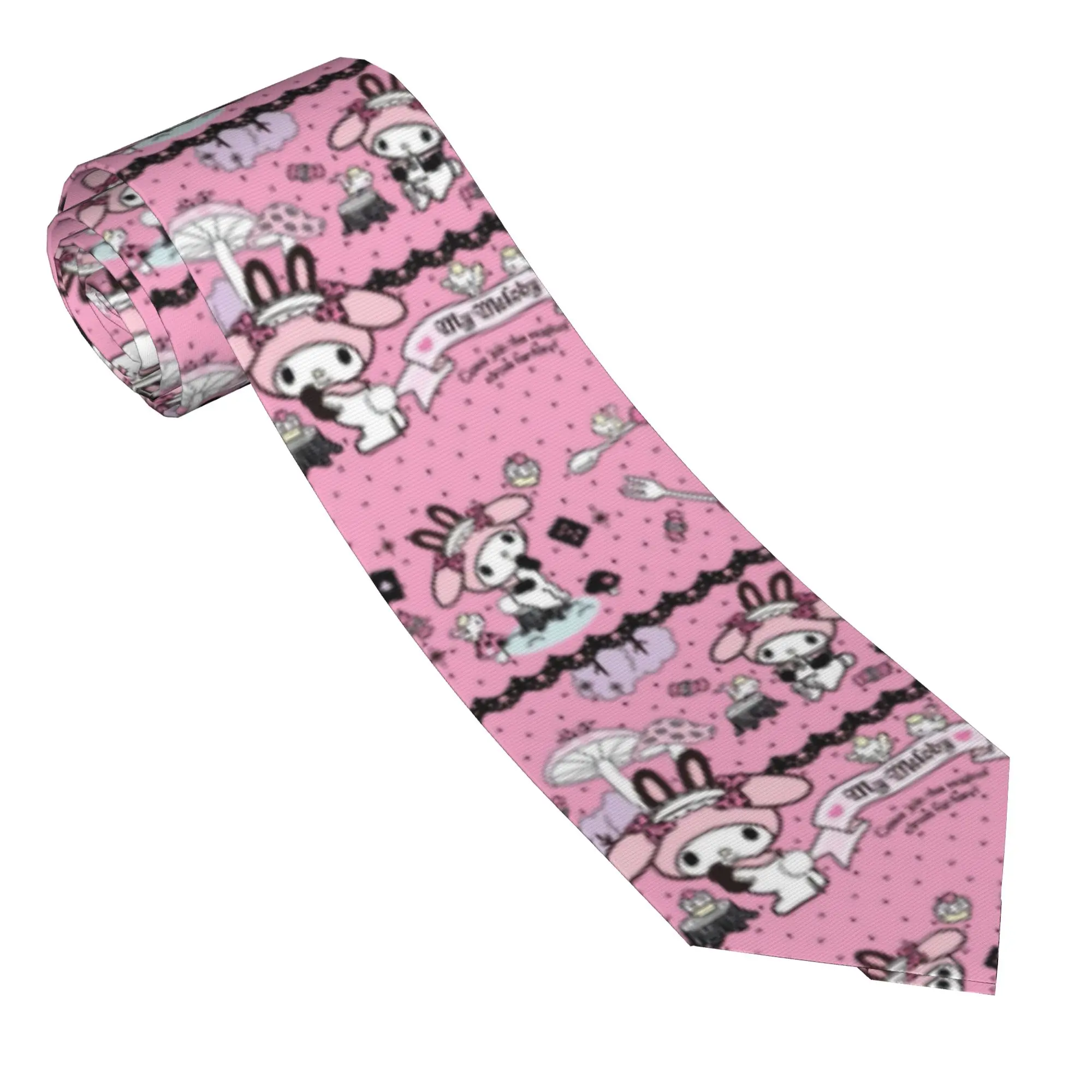 Pink Cartoon Neckties Men Polyester 8 cm Fashion Narrow Neck Ties Cute My Melody for Mens Shirt Accessories Cravat Wedding Gift
Pink Cartoon Neckties Men Polyester 8 cm Fashion Narrow Neck Ties Cute My Melody for Mens Shirt Accessories Cravat Wedding Gift