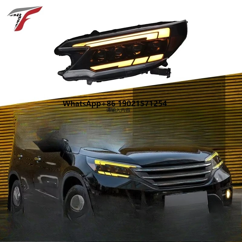 2012-2014 Easy Installation Automatic Adaptation New Condition LED Headlights OEM Factory Upgrade Head Lights for Honda CR-V
2012-2014 Easy Installation Automatic Adaptation New Condition LED Headlights OEM Factory Upgrade Head Lights for Honda CR-V