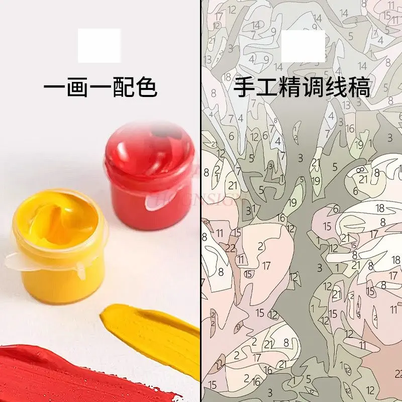 1set Digital oil painting 2024 new DIY hand filled adult decompression acrylic oil painting
1set Digital oil painting 2024 new DIY hand filled adult decompression acrylic oil painting