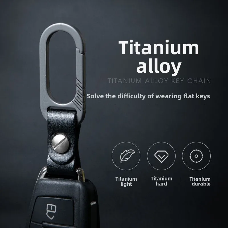 Car Titanium Alloy Key Pendants Man Waist Mounted Key Personality Creative Ring Key Chain Simple
Car Titanium Alloy Key Pendants Man Waist Mounted Key Personality Creative Ring Key Chain Simple