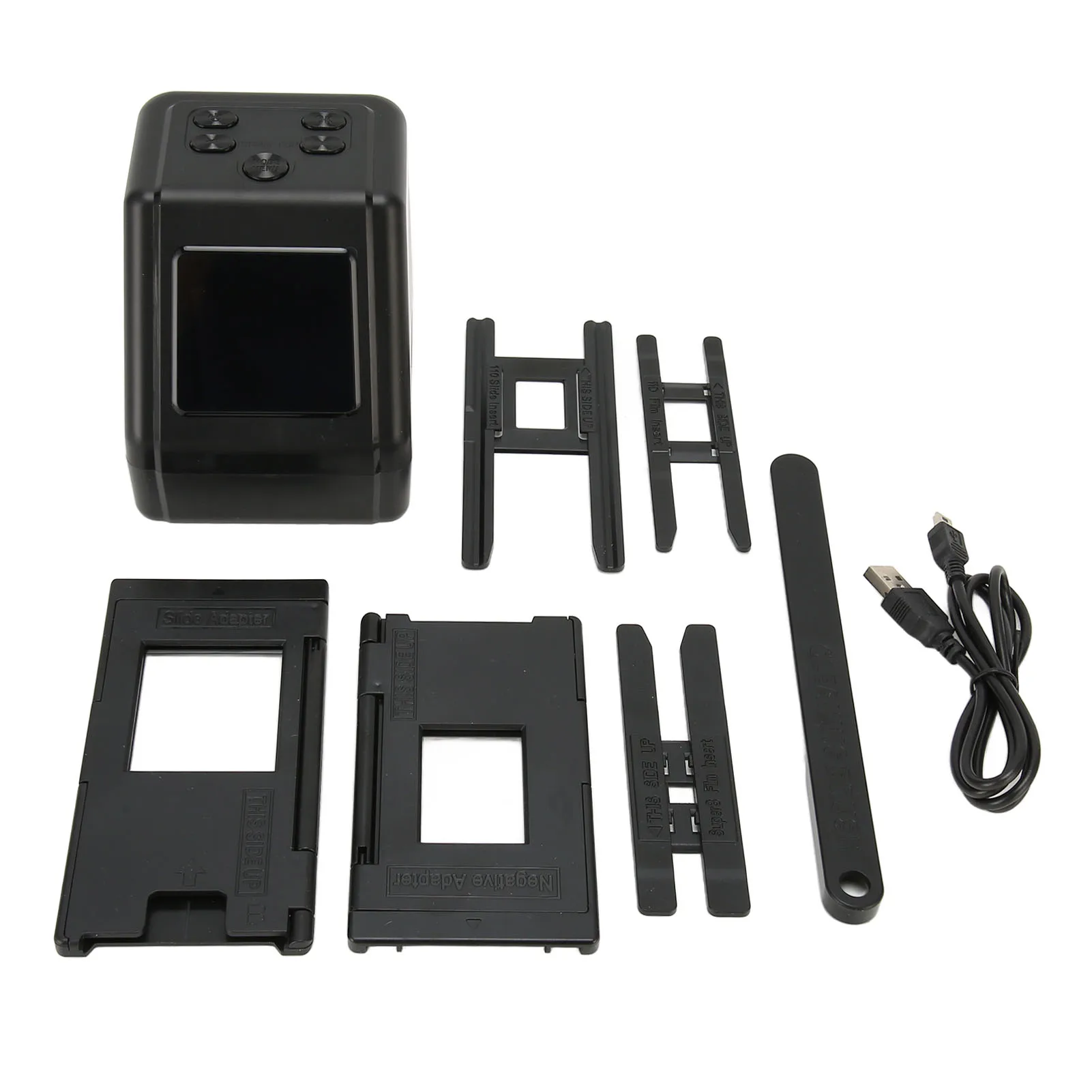 Premium Film Slide Scanner Convert 135 126 110 Films Slides to Negatives Color Black White JPG Photos 22MP with 2.0in LCD Screen
Premium Film Slide Scanner Convert 135 126 110 Films Slides to Negatives Color Black White JPG Photos 22MP with 2.0in LCD Screen