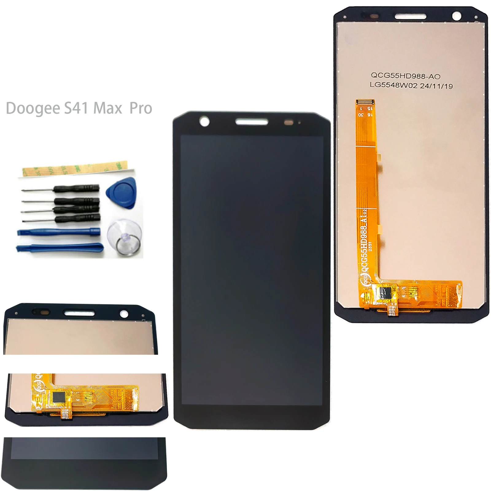 Shyueda 100% оригинал 5,5 "для Doogee S41/S41 Pro/S41 Max ЖК-дисплей с цифровым преобразователем сенсорного экрана в сборе
Shyueda 100% оригинал 5,5 "для Doogee S41/S41 Pro/S41 Max ЖК-дисплей с цифровым преобразователем сенсорного экрана в сборе