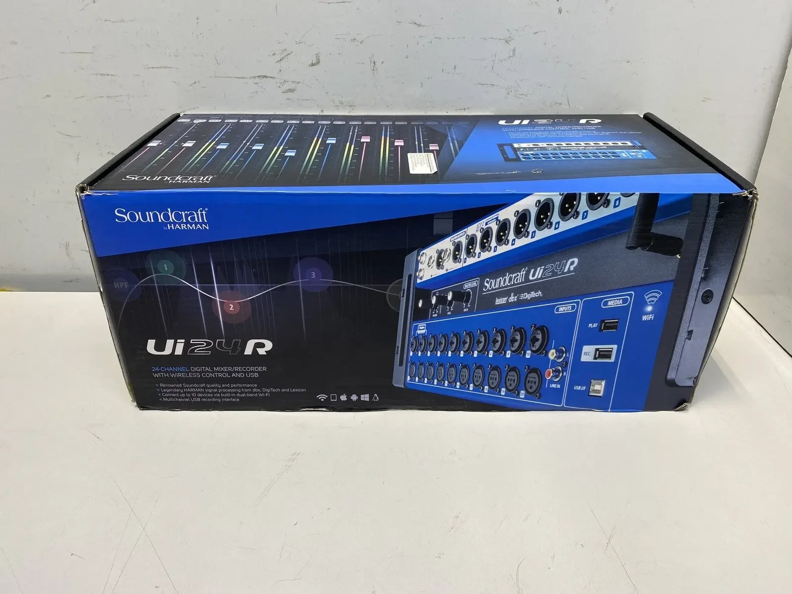 Новые акции по продажам цифрового микшера/рекордера Soundcraft Ui24R с 24 каналами
Новые акции по продажам цифрового микшера/рекордера Soundcraft Ui24R с 24 каналами