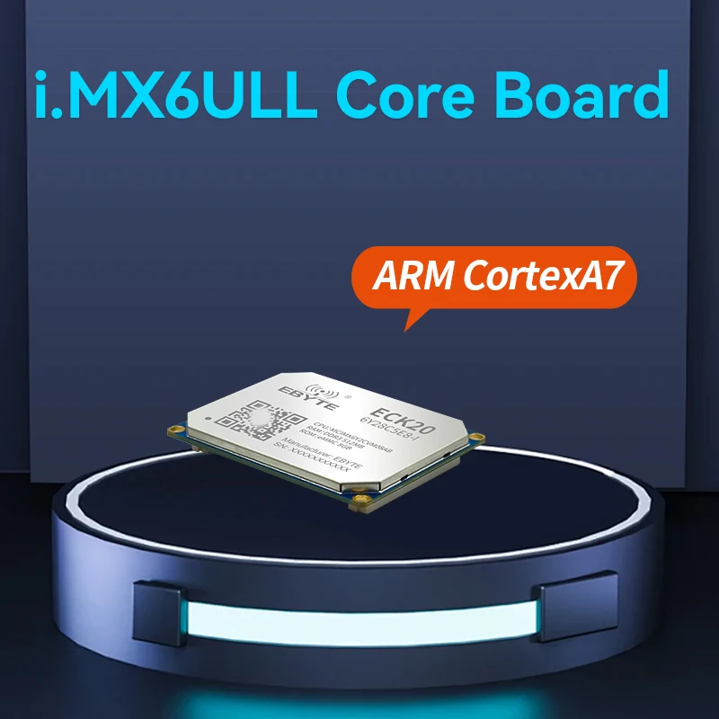 i.MX6ULL Core Board ARM Cortex A7 256/512MB DDR3L Dual Ethernet EBYTE I/O Ports Linux Industrial Grade
i.MX6ULL Core Board ARM Cortex A7 256/512MB DDR3L Dual Ethernet EBYTE I/O Ports Linux Industrial Grade