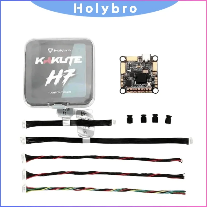 HolyBro Kakute H7 V1.5 Flight Controller, STM32H743 F7 MCU with ICM-42688-P Gyro, for FPV Drone Racing & RC Accessories
HolyBro Kakute H7 V1.5 Flight Controller, STM32H743 F7 MCU with ICM-42688-P Gyro, for FPV Drone Racing & RC Accessories