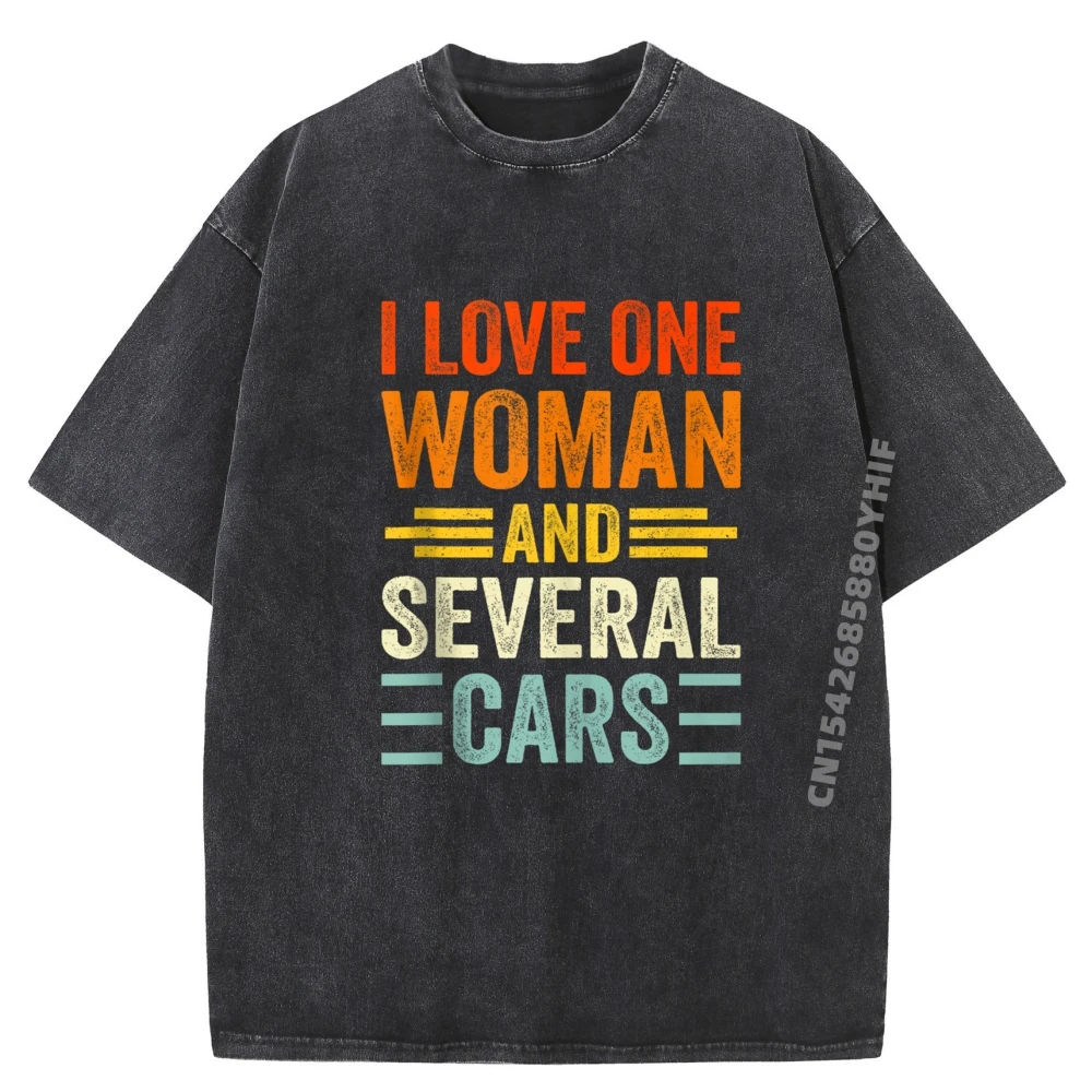 I Love One Woman And Several Cars Автомеханик Одежда Мужская футболка с рисунком Винтажная стираная одежда Мужские топы
I Love One Woman And Several Cars Автомеханик Одежда Мужская футболка с рисунком Винтажная стираная одежда Мужские топы