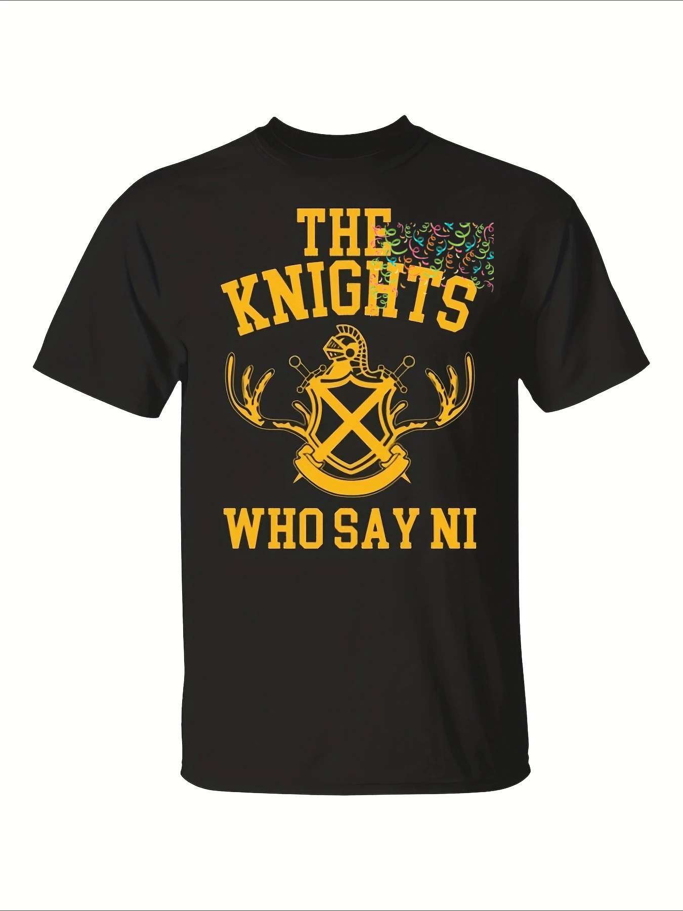 The Knights Who Say Ni – Monty Python T-Shirt 100% Cotton O-Neck Short Sleeve Summer Casual Mens T-shirt Streetwear
The Knights Who Say Ni – Monty Python T-Shirt 100% Cotton O-Neck Short Sleeve Summer Casual Mens T-shirt Streetwear