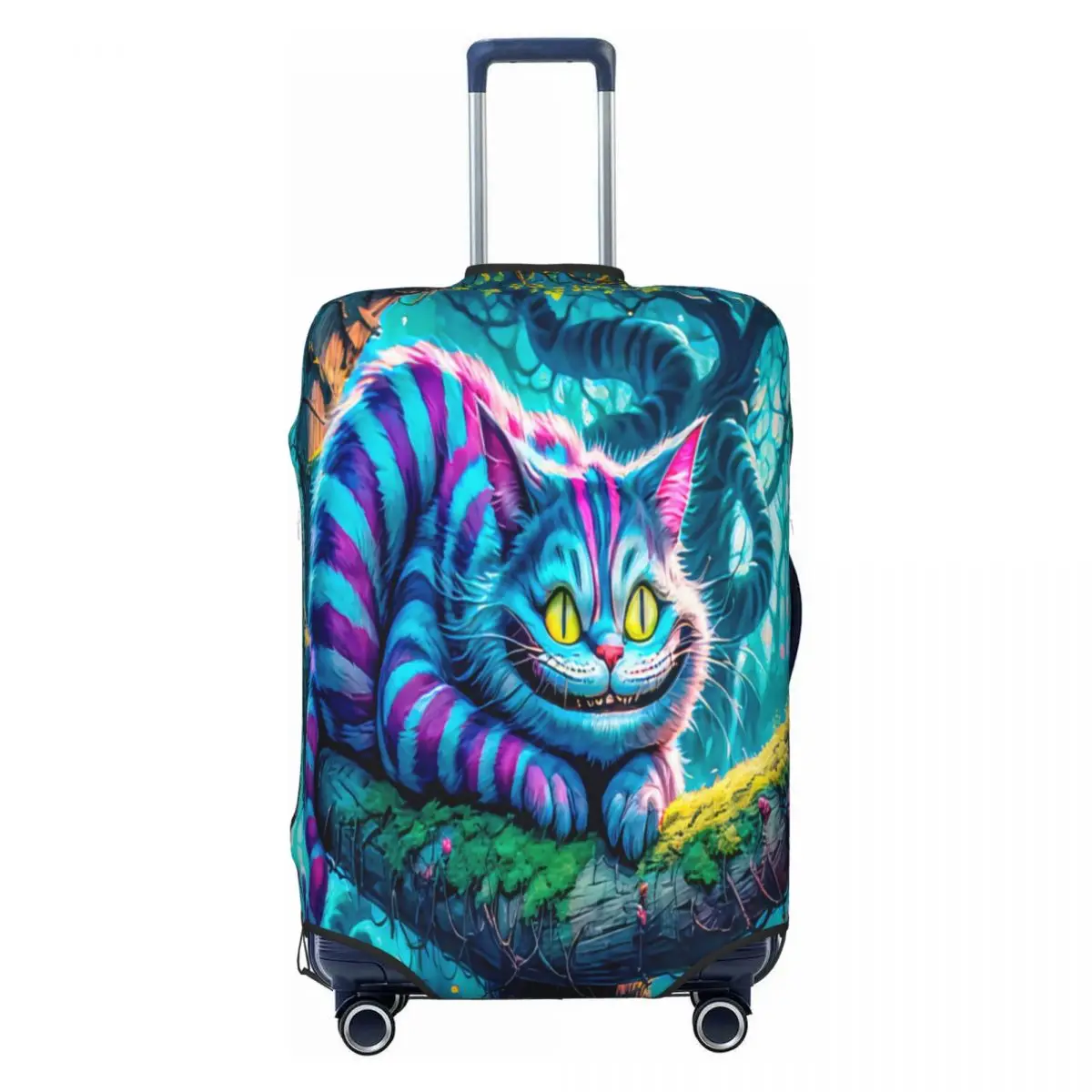 Cute The Forest Cheshire Cat Luggage Cover Protector Washable Travel Suitcase Covers
Cute The Forest Cheshire Cat Luggage Cover Protector Washable Travel Suitcase Covers