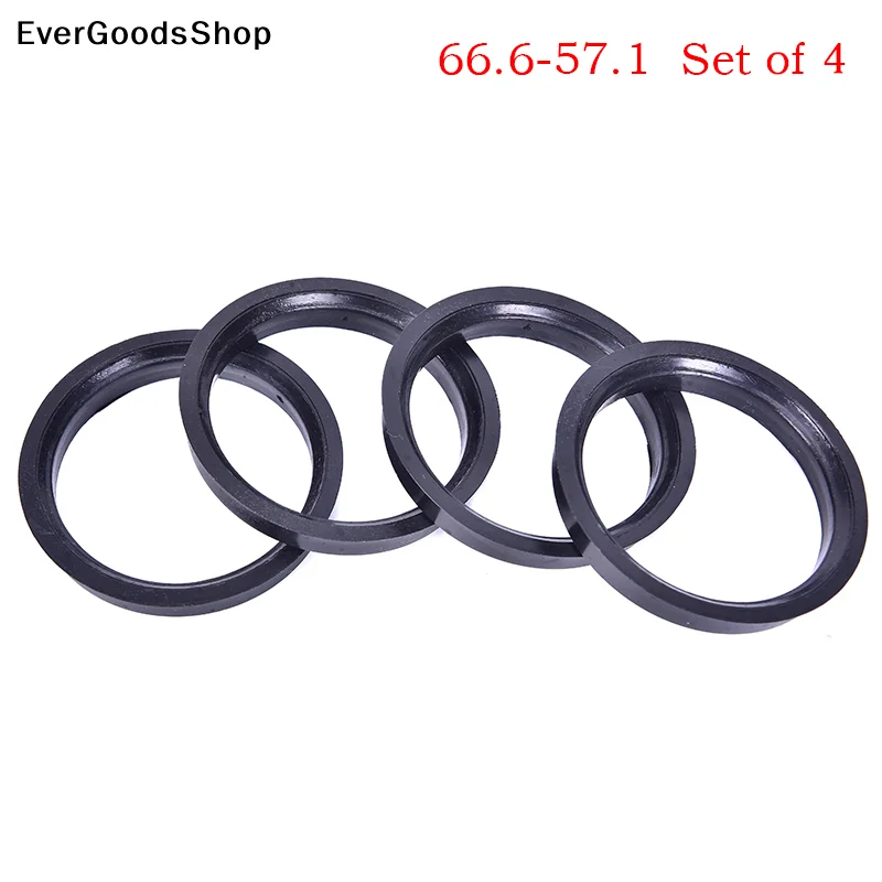 New 4Pcs 66.6-57.1mm Plastic Wheel Bore Center Collar Hub Centric Ring
New 4Pcs 66.6-57.1mm Plastic Wheel Bore Center Collar Hub Centric Ring