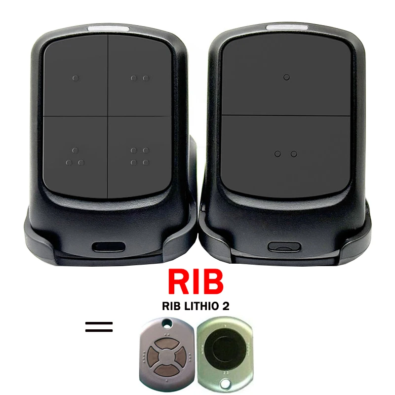 RIB Garage Door Remote Control Duplicator For RIB LITHIO 2 Starter Handheld Transmitter 433MHz
RIB Garage Door Remote Control Duplicator For RIB LITHIO 2 Starter Handheld Transmitter 433MHz