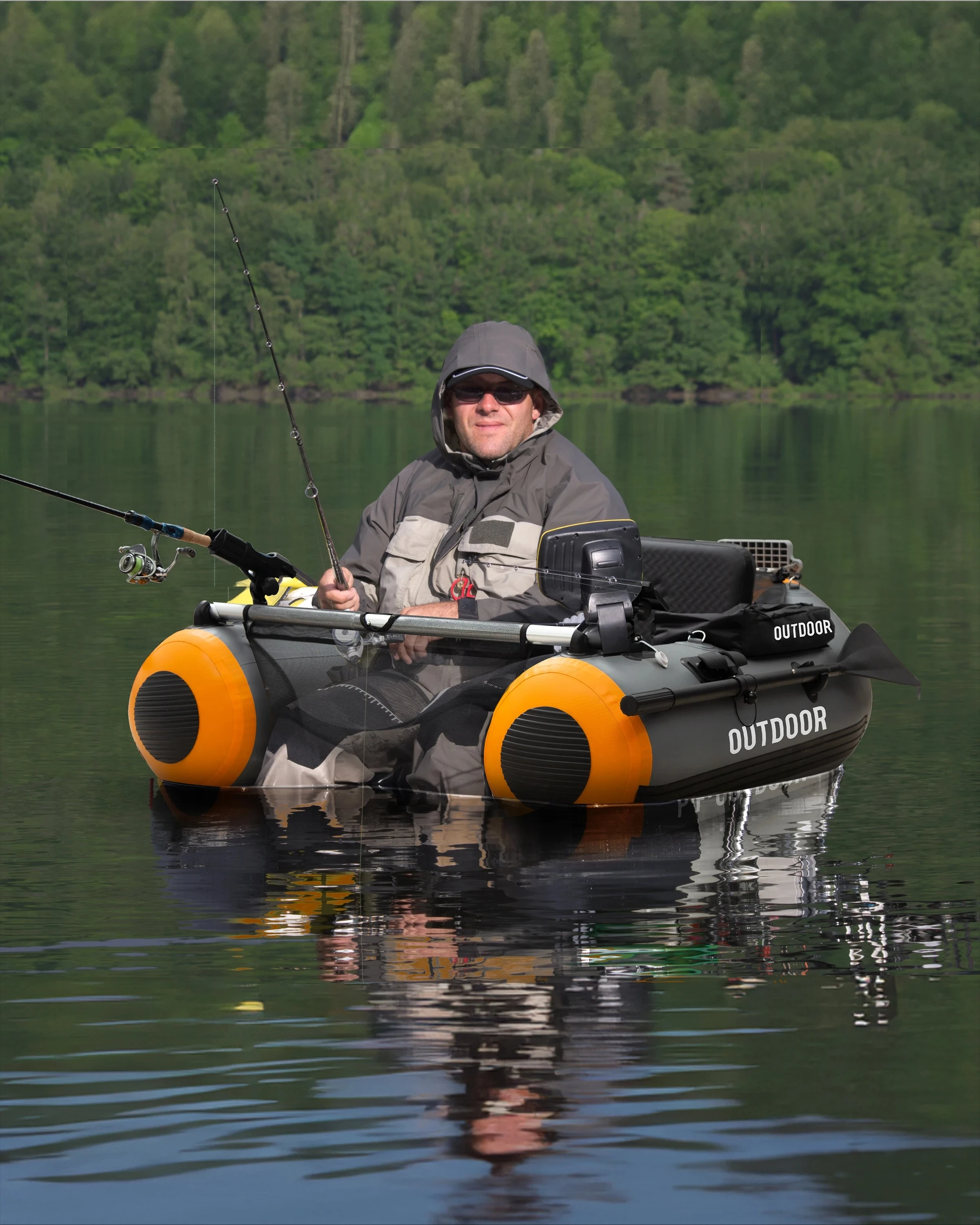 1 Person Inflatable Fishing Boat Hypalon Raft with Accessories | Lightweight Rigid Rib Dinghy
1 Person Inflatable Fishing Boat Hypalon Raft with Accessories | Lightweight Rigid Rib Dinghy