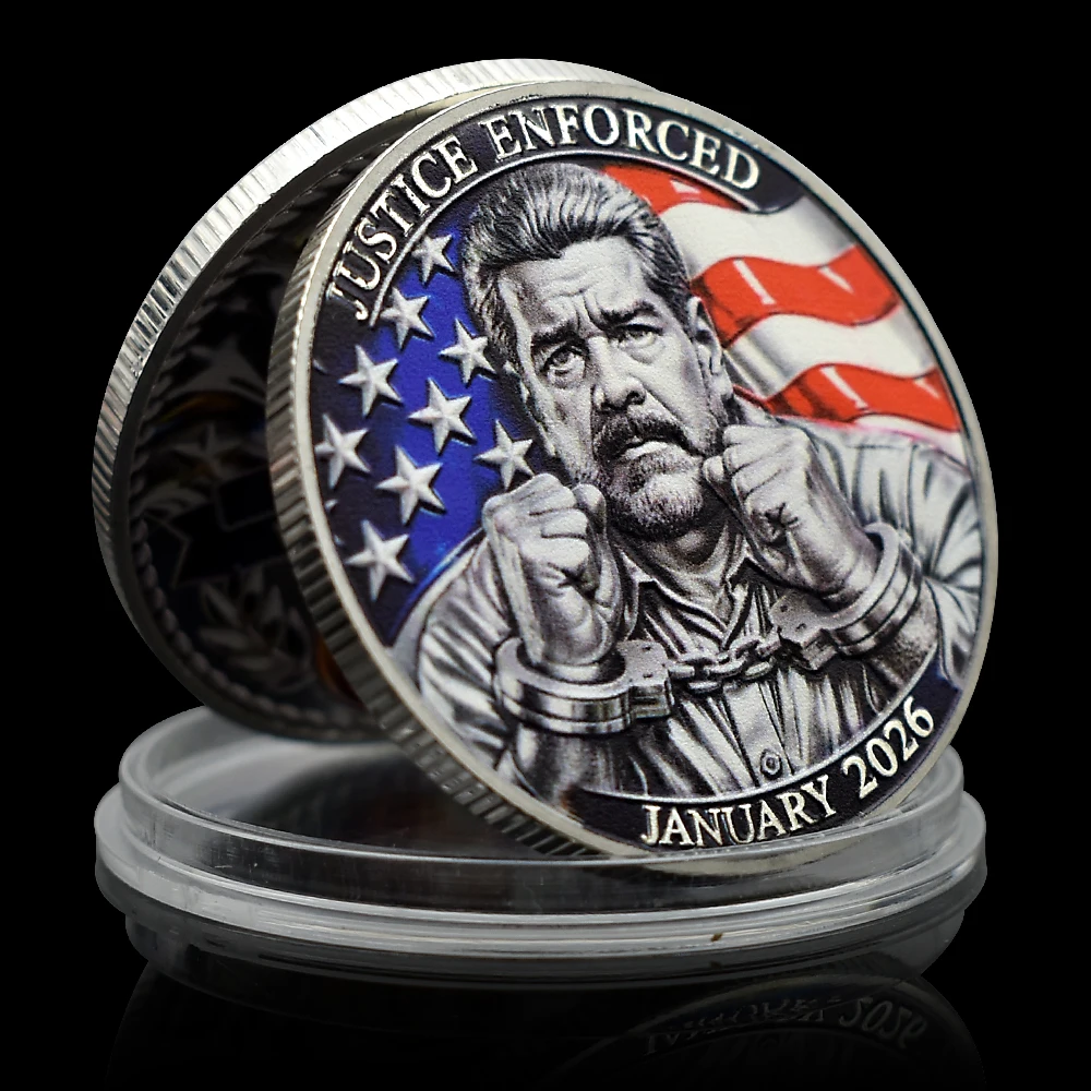 2026 Justice Enforced Commemorative Coin Eagle Flag Naval Military Design Collectible Challenge Coin Gift
2026 Justice Enforced Commemorative Coin Eagle Flag Naval Military Design Collectible Challenge Coin Gift