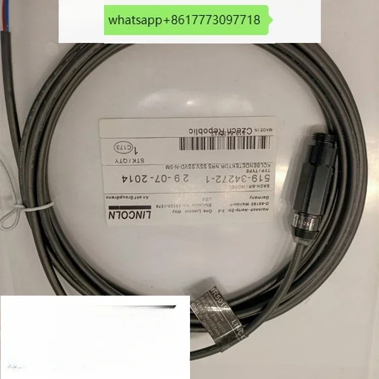 Новый датчик-переключатель приближения LINCOLN IR5019 519-34272-1 для мониторинга плунжера распределителя
Новый датчик-переключатель приближения LINCOLN IR5019 519-34272-1 для мониторинга плунжера распределителя