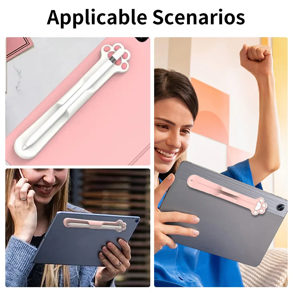 Чехол-держатель для Apple Pencil 1-го/2-го поколения, нескользящий, с клейкой основой, силиконовый держатель для Apple iPad Pencil
Чехол-держатель для Apple Pencil 1-го/2-го поколения, нескользящий, с клейкой основой, силиконовый держатель для Apple iPad Pencil