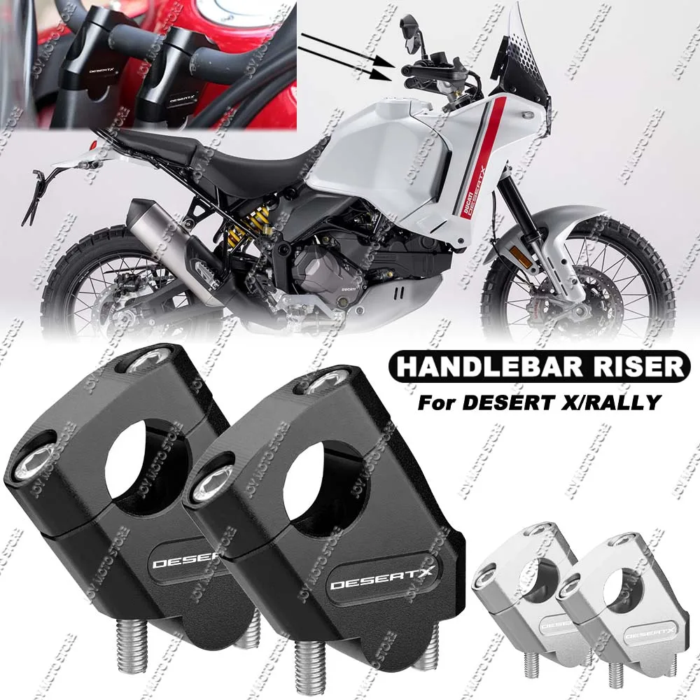 For Desert X/Rally Motorcycle Handlebar Riser Bar Mount Handle Clamp Better Upright Position
For Desert X/Rally Motorcycle Handlebar Riser Bar Mount Handle Clamp Better Upright Position