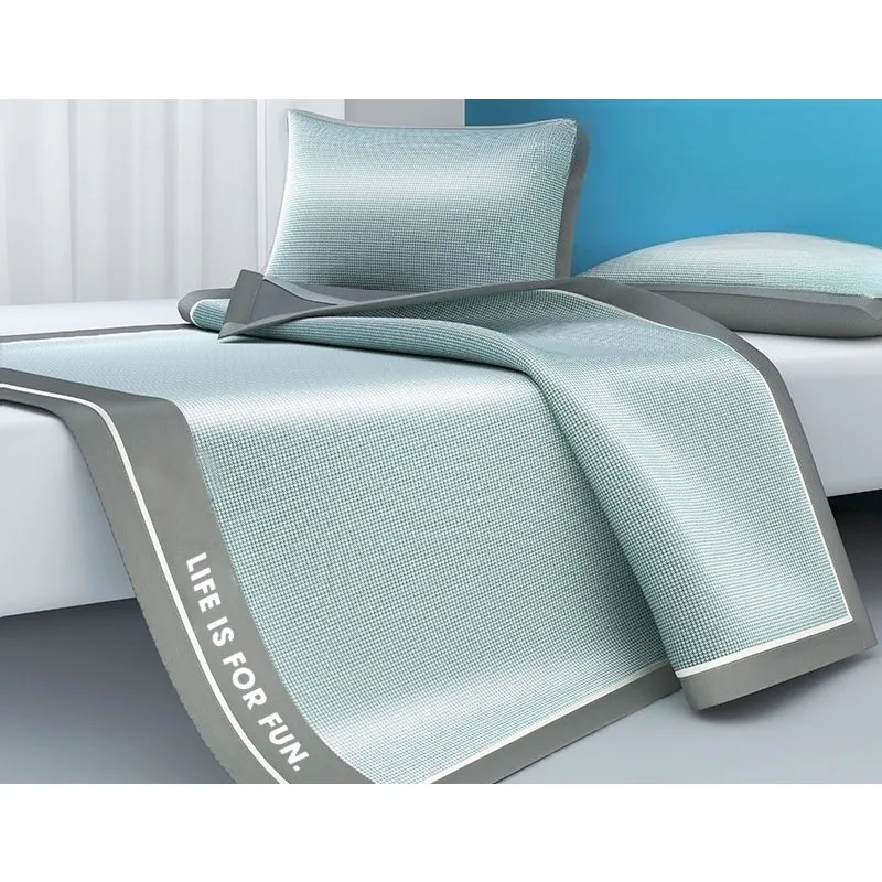 1pcs Summer Solid Color Ice Silk Cooling Mat Machine Washable No Pillowcase Breathable Cool Sleep Mat For Hot Summer Bedding
1pcs Summer Solid Color Ice Silk Cooling Mat Machine Washable No Pillowcase Breathable Cool Sleep Mat For Hot Summer Bedding