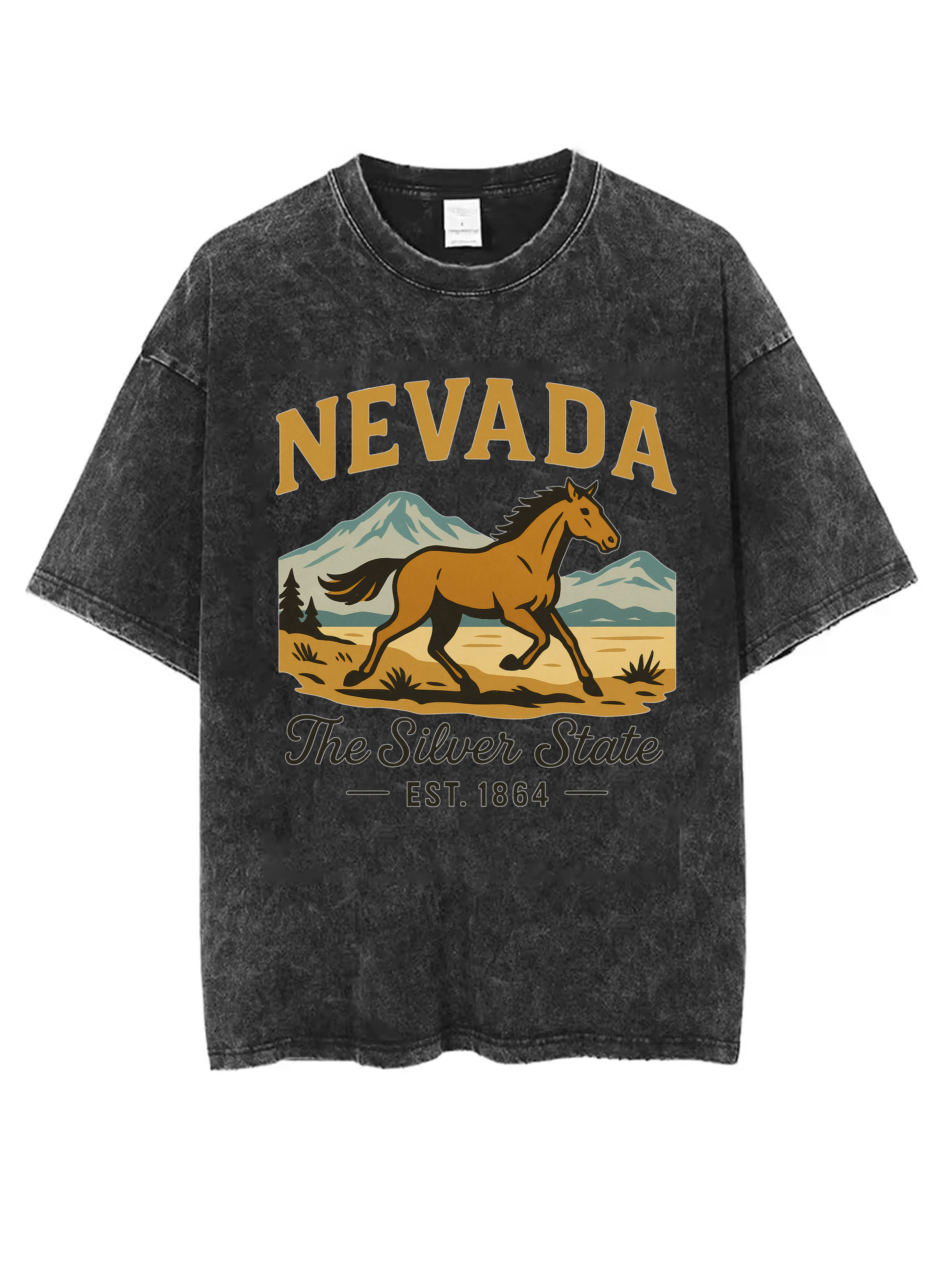 NEVADA I'm Not Demure I'm Demonic Unisex Black Washed Round Neck T-Shirt Loose Fit for Men Women Perfect for Winter Christmas
NEVADA I'm Not Demure I'm Demonic Unisex Black Washed Round Neck T-Shirt Loose Fit for Men Women Perfect for Winter Christmas