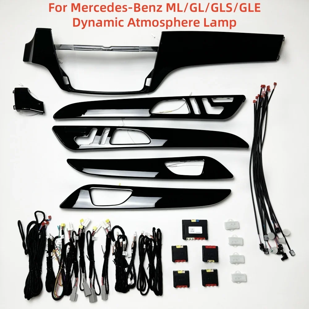 Для Mercedes-Benz ML GL GLE GLS W166 X166 X292 C292Динамический окружающий свет Светодиодный окружающий свет Автомобильное внутреннее освещение 1:1 форма
Для Mercedes-Benz ML GL GLE GLS W166 X166 X292 C292Динамический окружающий свет Светодиодный окружающий свет Автомобильное внутреннее освещение 1:1 форма