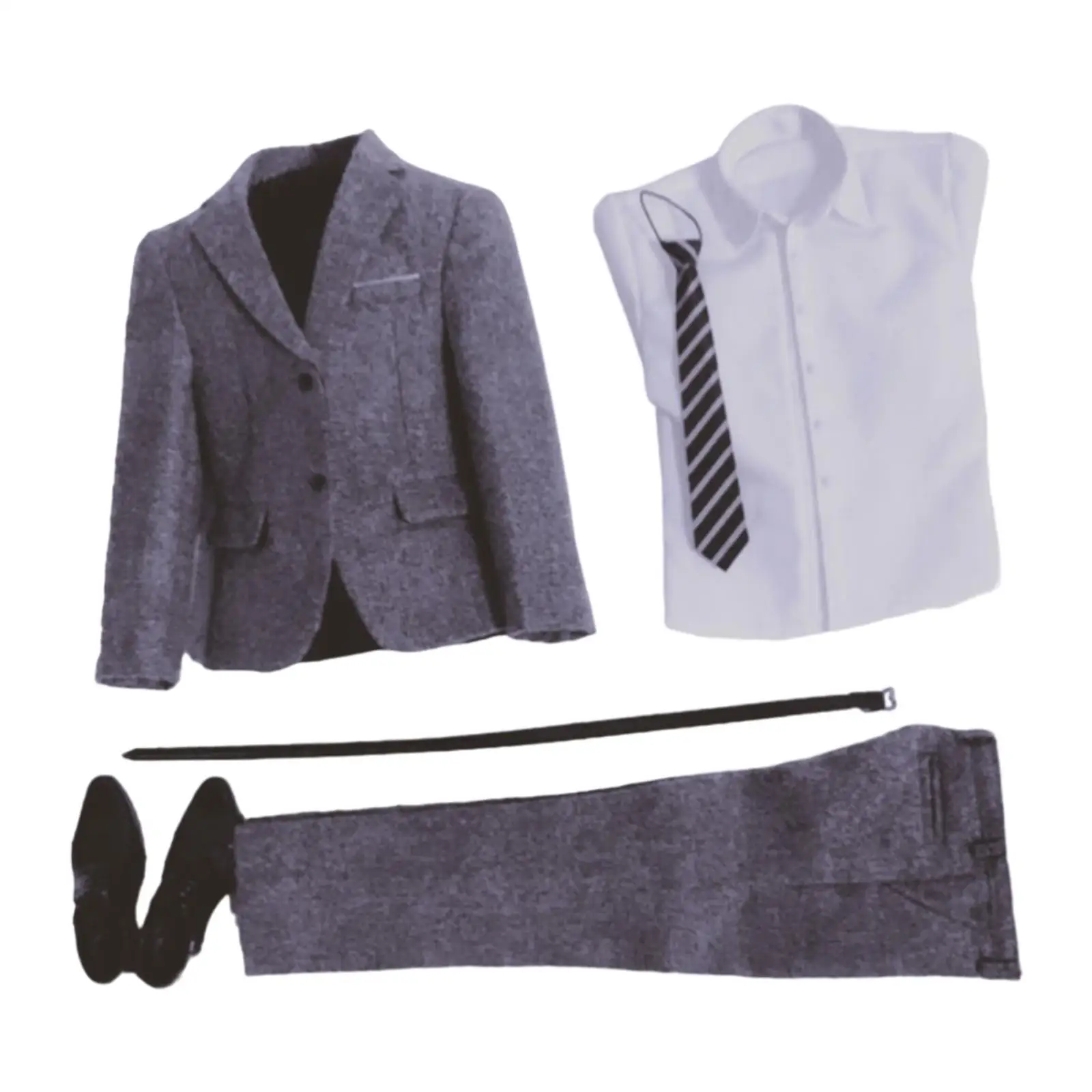 1/6 Scale Male Figure Doll Clothes Full Suit Light Grey Suit Set Costume Outfit Coat and Pants for 12'' inch Figures Dress up
1/6 Scale Male Figure Doll Clothes Full Suit Light Grey Suit Set Costume Outfit Coat and Pants for 12'' inch Figures Dress up
