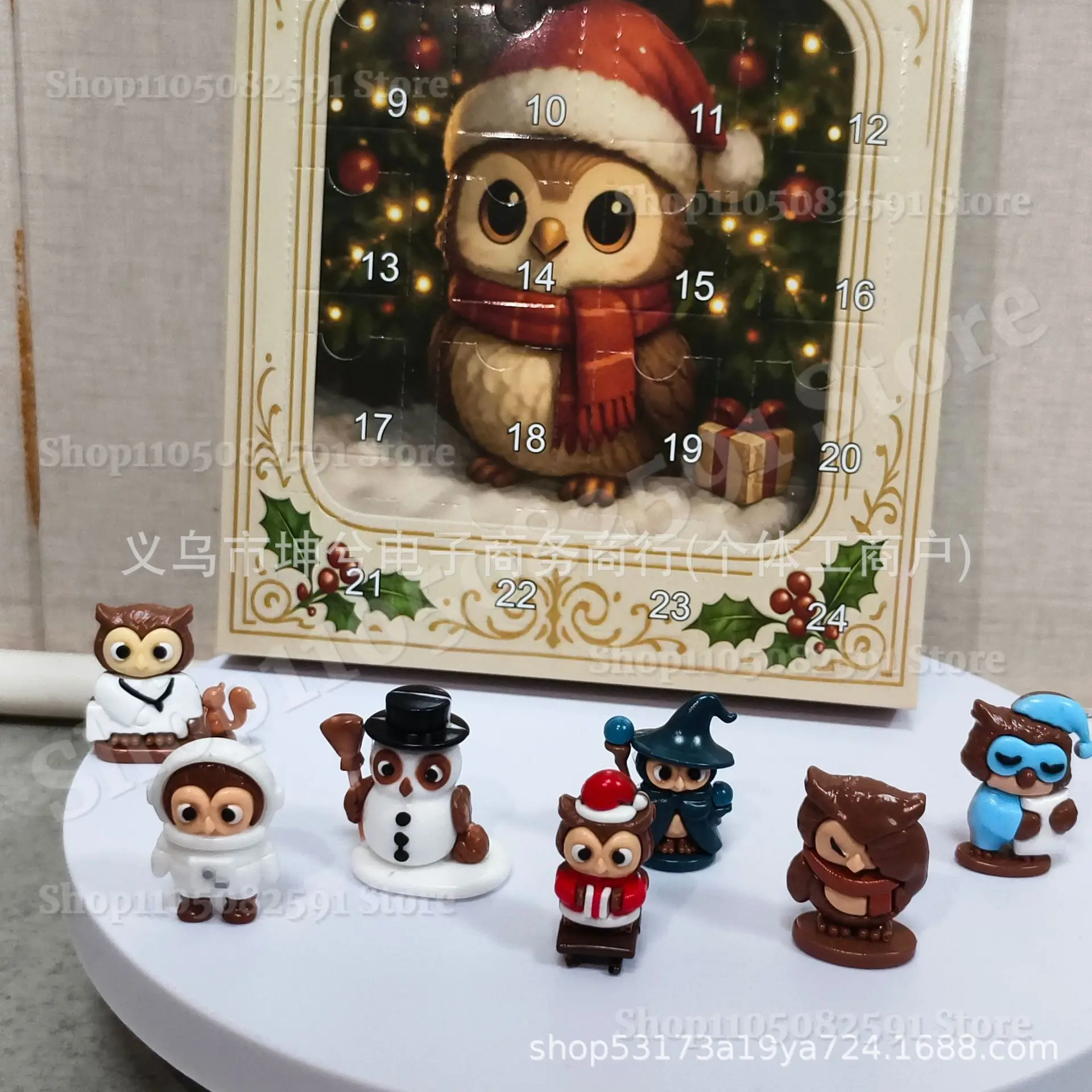 3D Owl Advent Calendar 2025 with Owl Ornaments 24 Days Christmas Countdown Calendar Xmas Countdown Calendar for Tree Decor
3D Owl Advent Calendar 2025 with Owl Ornaments 24 Days Christmas Countdown Calendar Xmas Countdown Calendar for Tree Decor