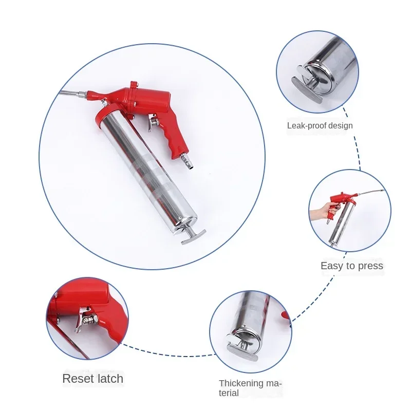 Durable Pneumatic Butter Gun Small High-pressure Butter Machine Oiler
Durable Pneumatic Butter Gun Small High-pressure Butter Machine Oiler