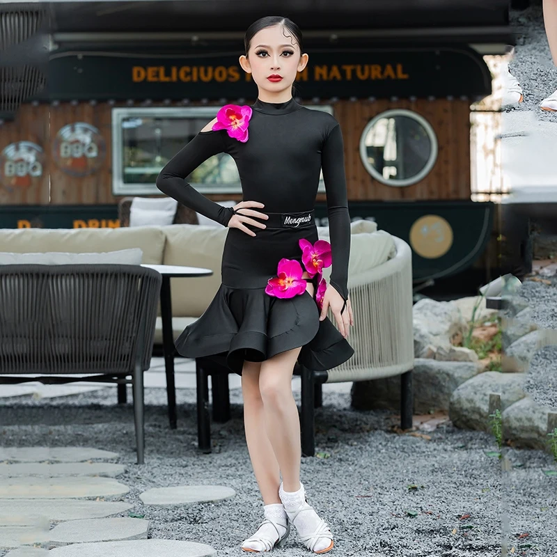 2025 черный топ с цветочным узором для девочек, большая распашная юбка, платье для латинских танцев, чача-румба, танцевальная тренировочная одежда, костюмы для выступлений, DQL11627
2025 черный топ с цветочным узором для девочек, большая распашная юбка, платье для латинских танцев, чача-румба, танцевальная тренировочная одежда, костюмы для выступлений, DQL11627