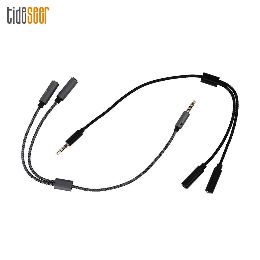 100pcs 3.5mm Audio Splitter Cable for Headset PC Computer Laptop 3.5 mm 1 Male to 2 Female Headphone Mic Y AUX Adapter Cord Wire
100pcs 3.5mm Audio Splitter Cable for Headset PC Computer Laptop 3.5 mm 1 Male to 2 Female Headphone Mic Y AUX Adapter Cord Wire