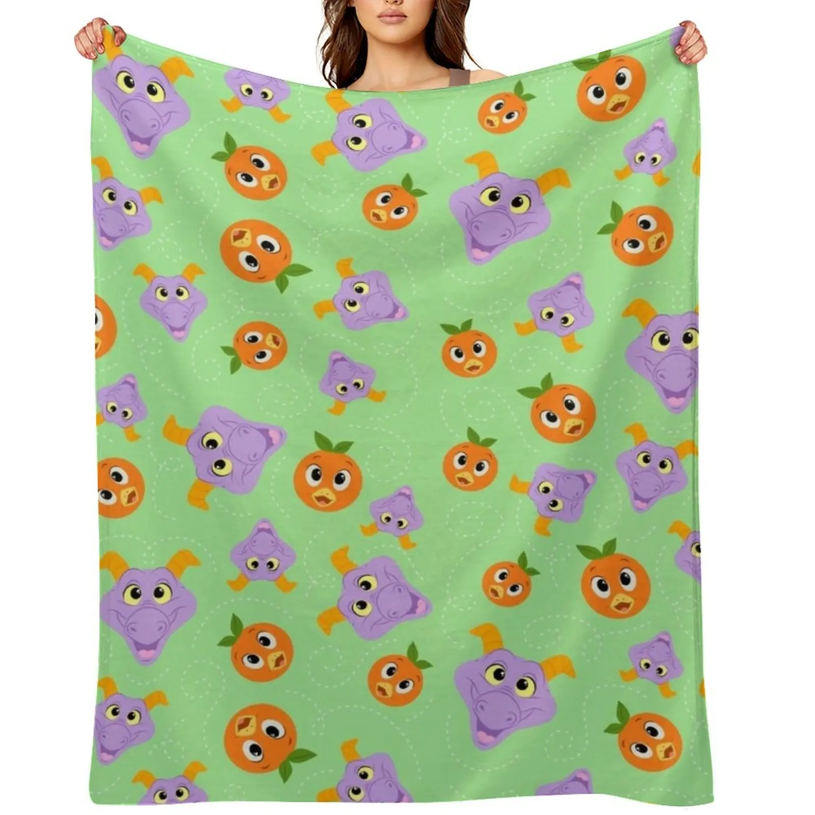 Festival Fresh - Figment and orange bird (green) Throw Blanket decorative Travel for sofa Blankets
Festival Fresh - Figment and orange bird (green) Throw Blanket decorative Travel for sofa Blankets