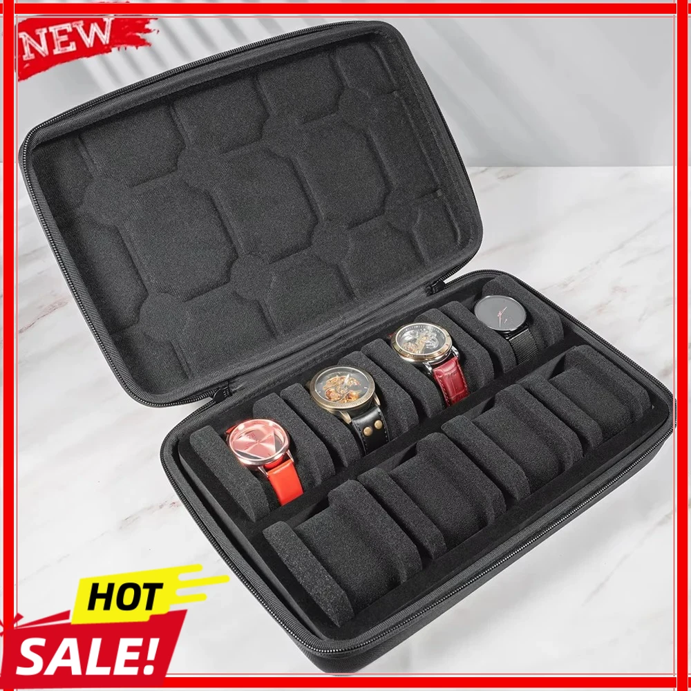 Коробка для часов-органайзер, дорожный футляр для часов, портативный держатель для хранения часов, дисплей для наручных часов и умных часов, подарок для мужчин и женщин
Коробка для часов-органайзер, дорожный футляр для часов, портативный держатель для хранения часов, дисплей для наручных часов и умных часов, подарок для мужчин и женщин