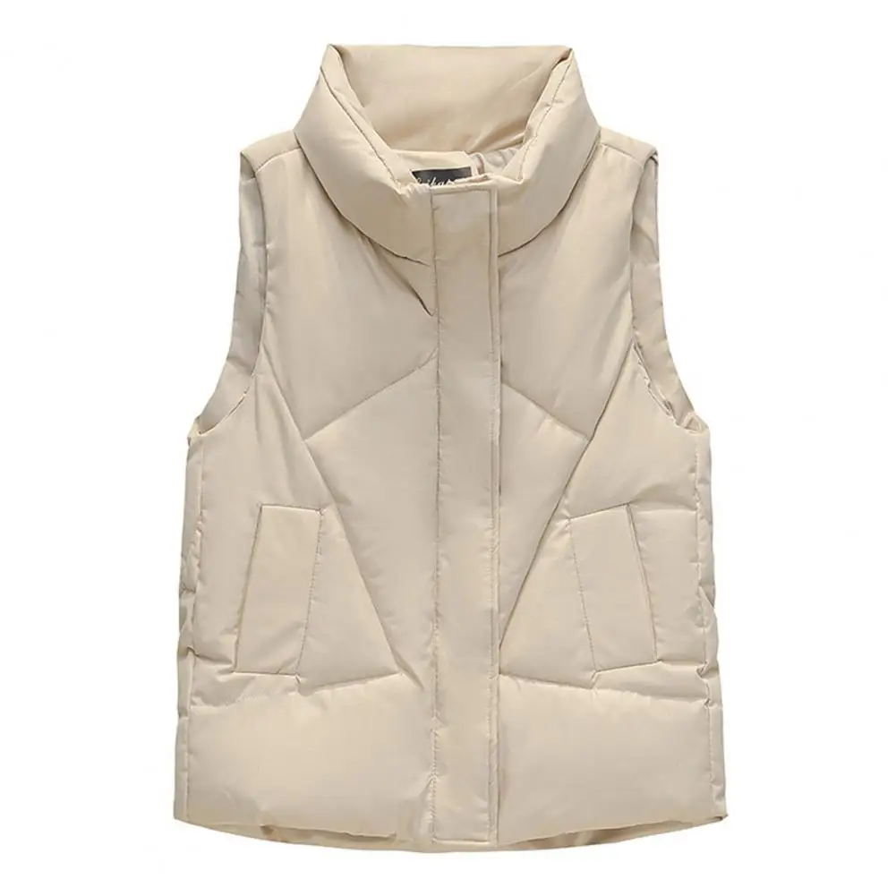 Breathable Women Vest Thickened Padded Women's Winter Vest Coat Warm Stand Collar Waistcoat with Zipper Closure Pockets Casual
Breathable Women Vest Thickened Padded Women's Winter Vest Coat Warm Stand Collar Waistcoat with Zipper Closure Pockets Casual