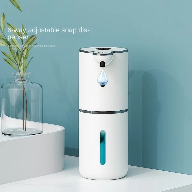 Automatic induction foam hand soap dispenser, 4-stage adjustable electric soap dispenser, USB rechargeable touch free - white
Automatic induction foam hand soap dispenser, 4-stage adjustable electric soap dispenser, USB rechargeable touch free - white