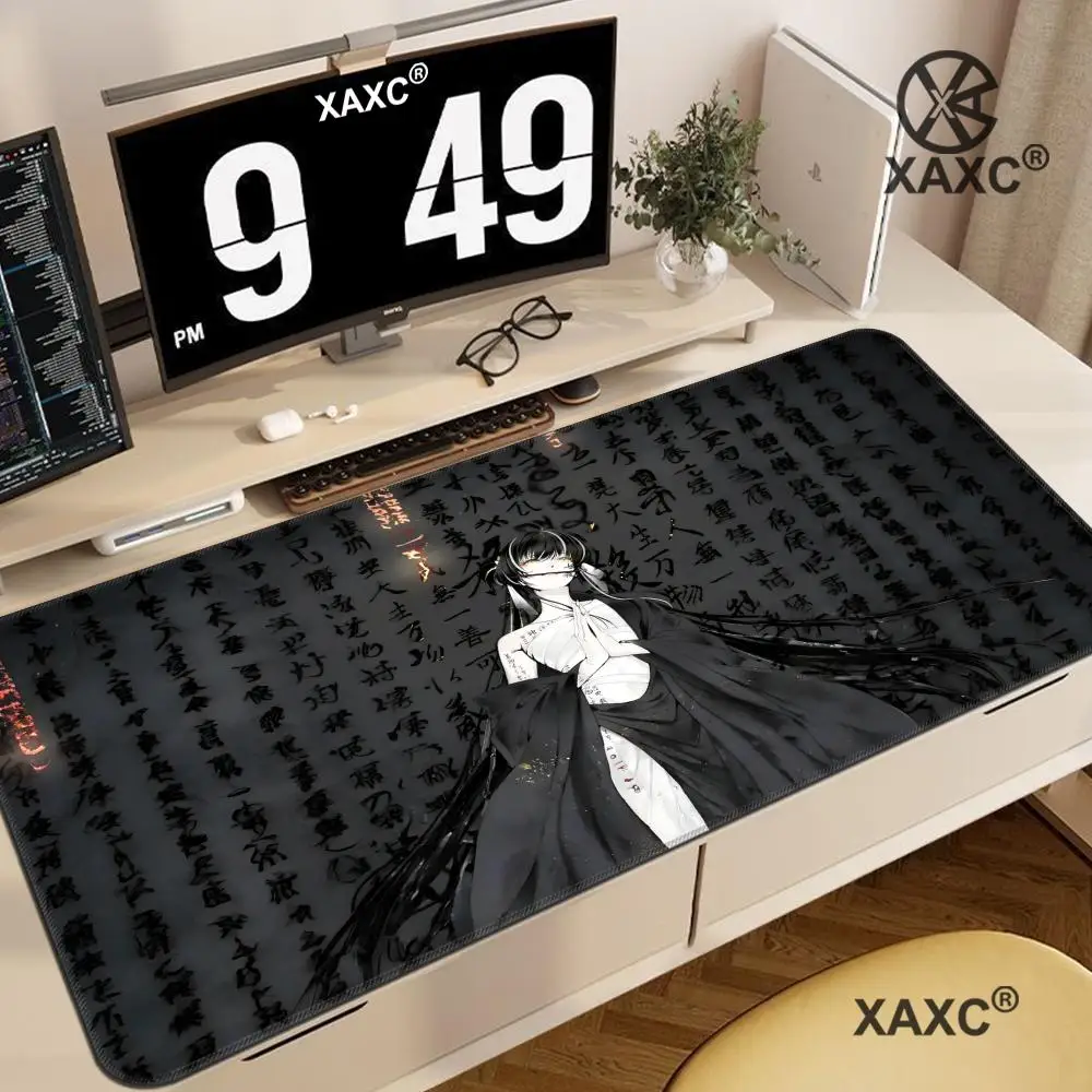 Black And White Desk Pad Dark Girl Anime Mouse Pad Office Accessories Laptop Gamer Keyboard Extended Non-slip Mouse Mat XAXC
Black And White Desk Pad Dark Girl Anime Mouse Pad Office Accessories Laptop Gamer Keyboard Extended Non-slip Mouse Mat XAXC