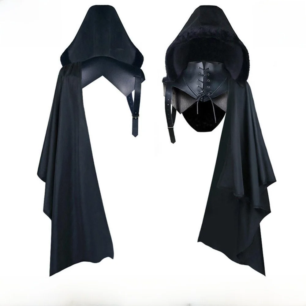 Medieval Hooded Robe New Style Dance Death Costume Wizard Coat for Halloween Role-playing Event Long Cape Women's Fashion
Medieval Hooded Robe New Style Dance Death Costume Wizard Coat for Halloween Role-playing Event Long Cape Women's Fashion