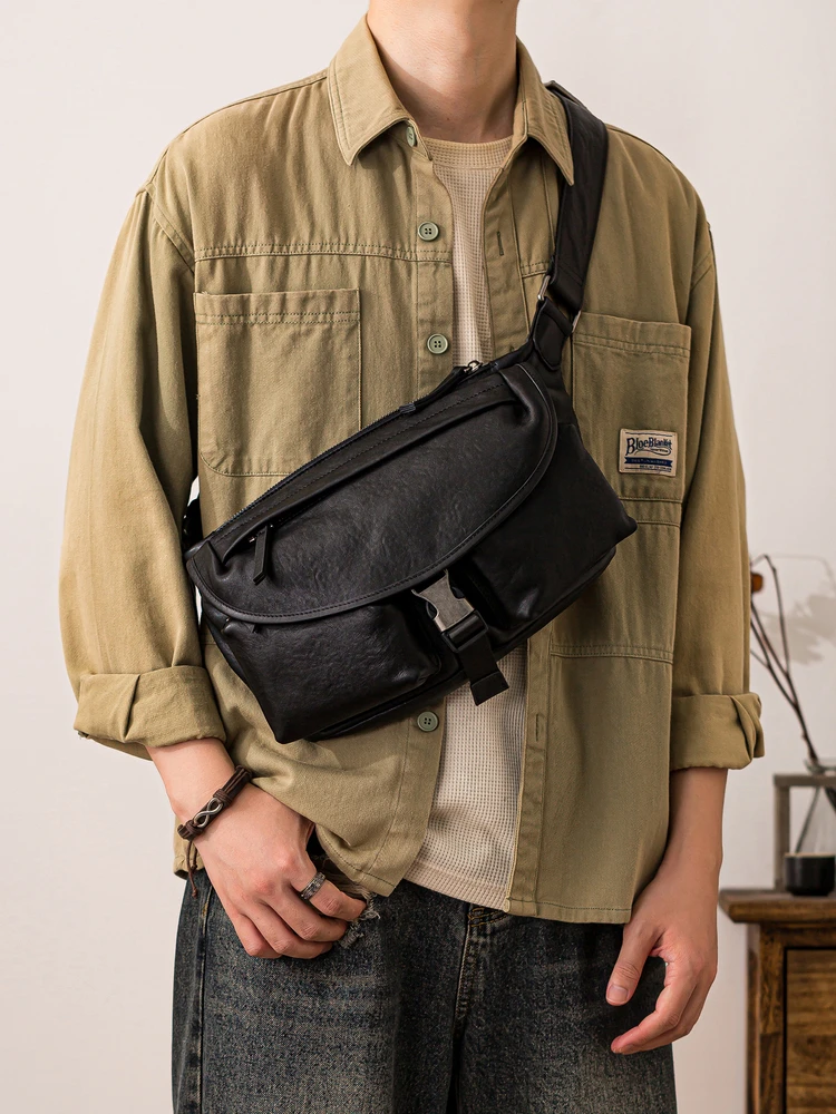PNDME organizers designers handmade genuine leather men's crossbody bag outdoor travel luxury cow leather black shoulder bag
PNDME organizers designers handmade genuine leather men's crossbody bag outdoor travel luxury cow leather black shoulder bag