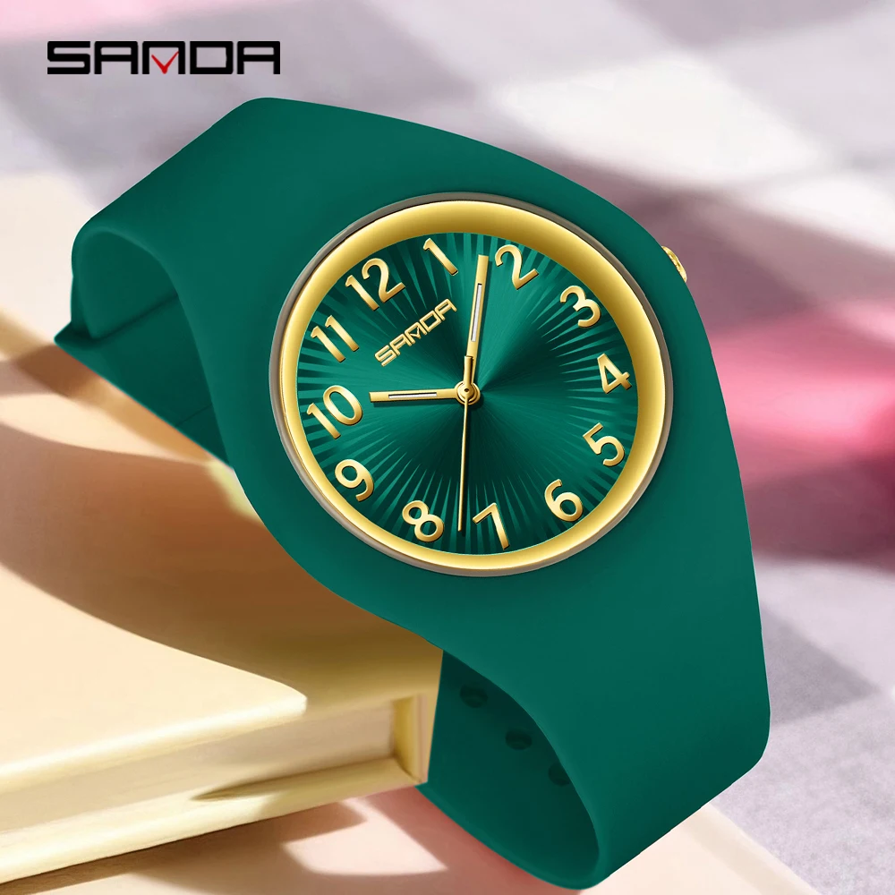 SANDA 6360 New Upgraded Fashionable Simple Silent Quartz Watch Night Light Waterproof Lightweight Anti Drop Student Watch
SANDA 6360 New Upgraded Fashionable Simple Silent Quartz Watch Night Light Waterproof Lightweight Anti Drop Student Watch