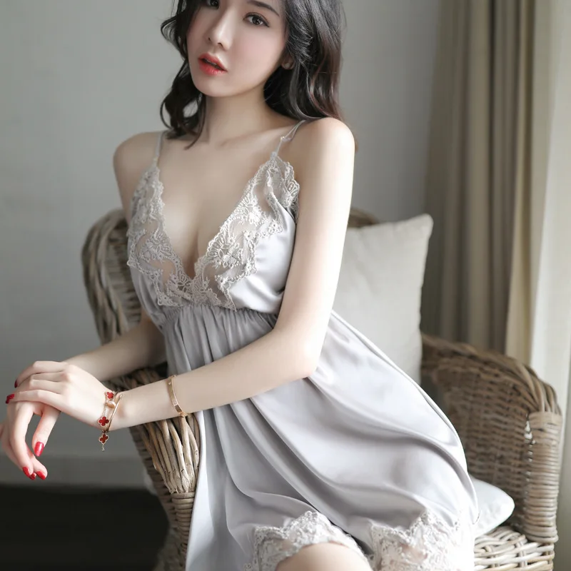 erotic underwear, high-end new solid color suspender skirt, sexy nightgown lace temptation
erotic underwear, high-end new solid color suspender skirt, sexy nightgown lace temptation