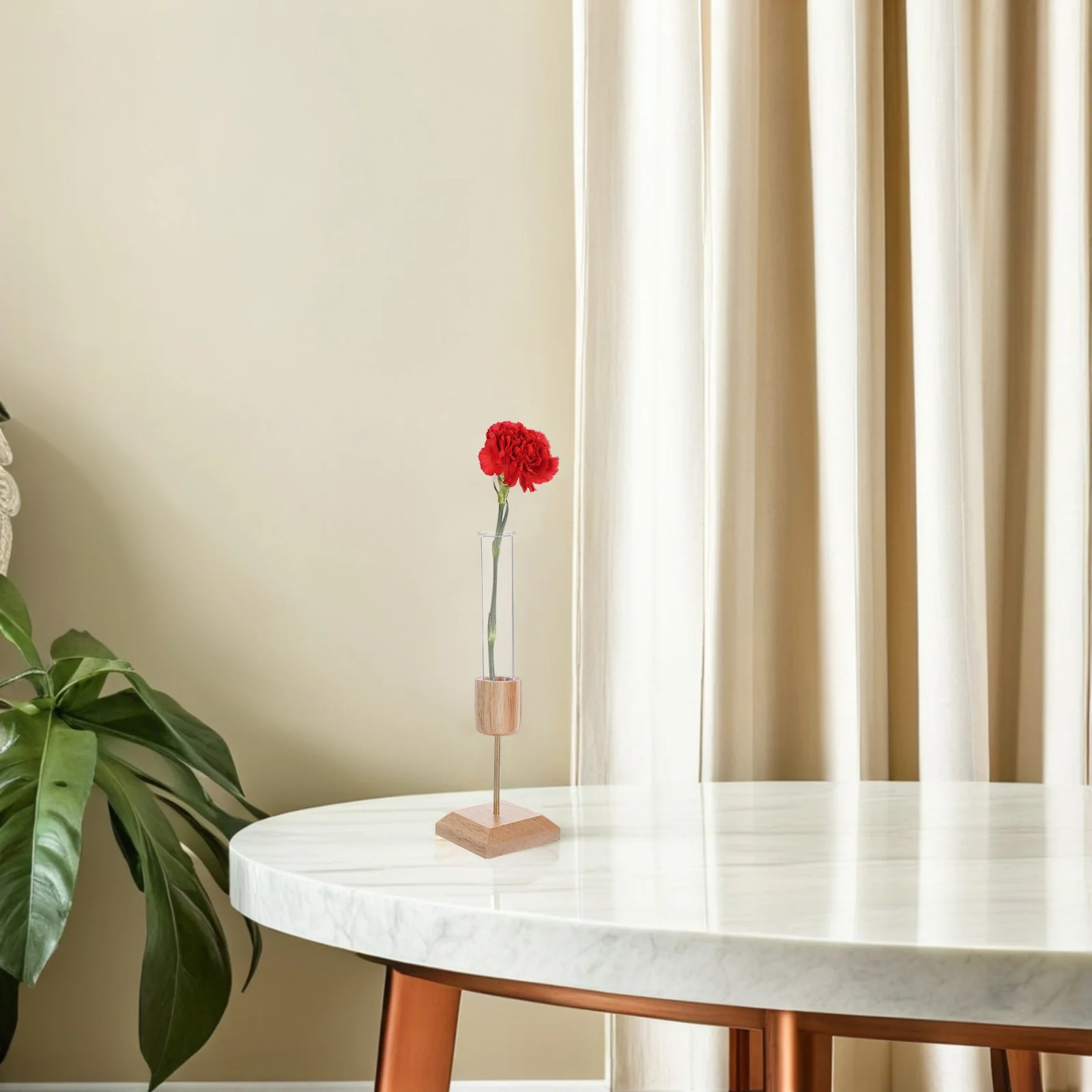 Hydroponic Glass Vase Creative Wood and Clear Flower Bouquet Holder for Desktop Hydroponic Decor Indoor Plant Arrangement Root
Hydroponic Glass Vase Creative Wood and Clear Flower Bouquet Holder for Desktop Hydroponic Decor Indoor Plant Arrangement Root