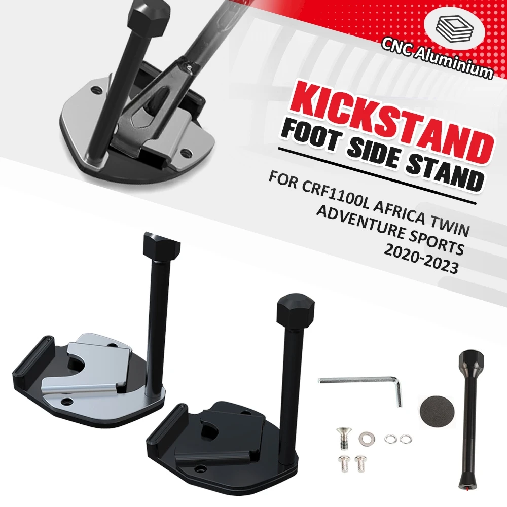 FOR Honda CRF1100L Africa Twin Adventure Sports 2020-2021-2022-2023 Motorcycle Kickstand Sidestand Stand Extension Enlarger Pad
FOR Honda CRF1100L Africa Twin Adventure Sports 2020-2021-2022-2023 Motorcycle Kickstand Sidestand Stand Extension Enlarger Pad
