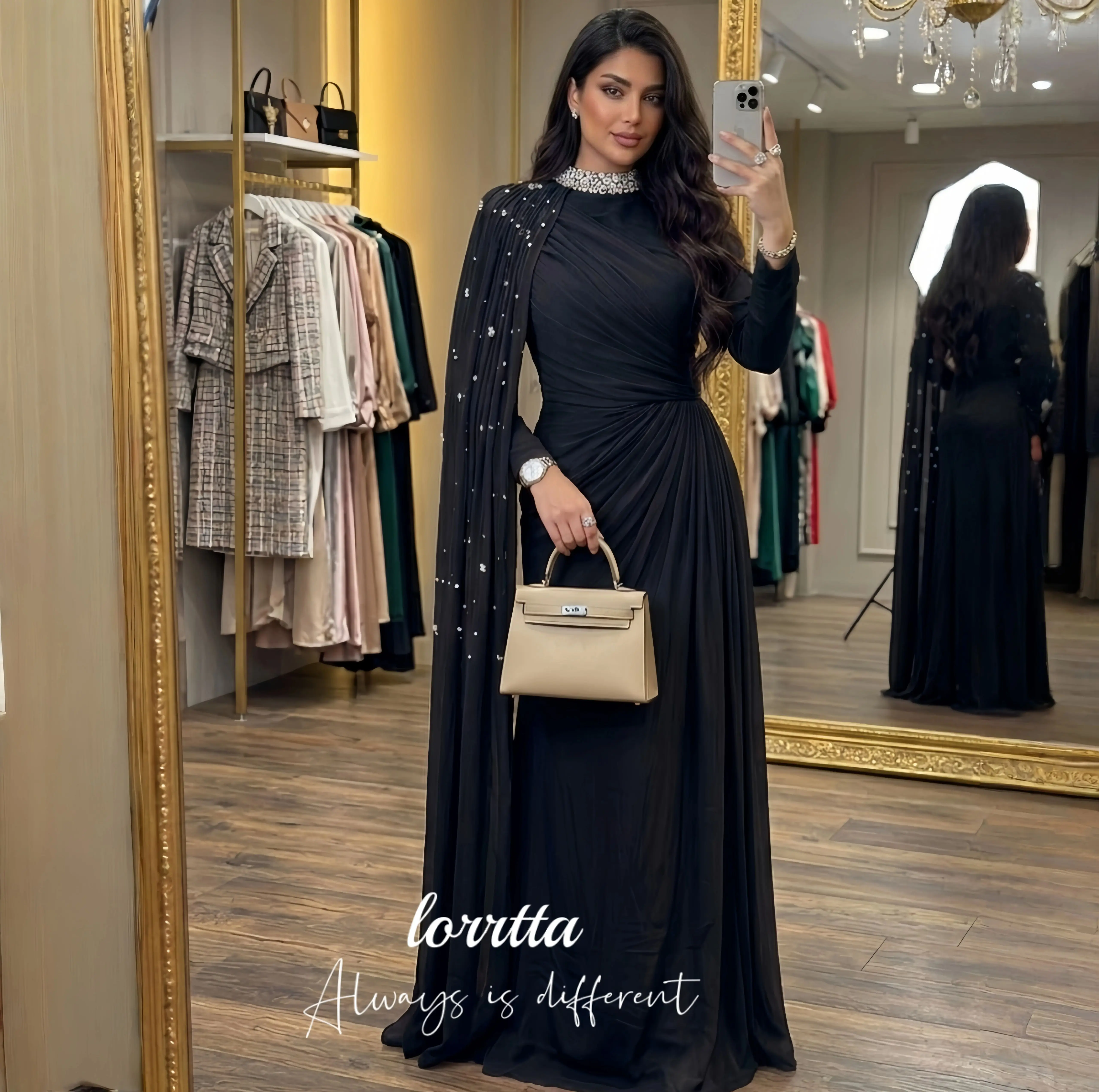 Evening Dress European Sky Blue Satin A Line Beading Formal Events Lorrtta Full Floor Length 2026 Customized Robes de Soirée
Evening Dress European Sky Blue Satin A Line Beading Formal Events Lorrtta Full Floor Length 2026 Customized Robes de Soirée