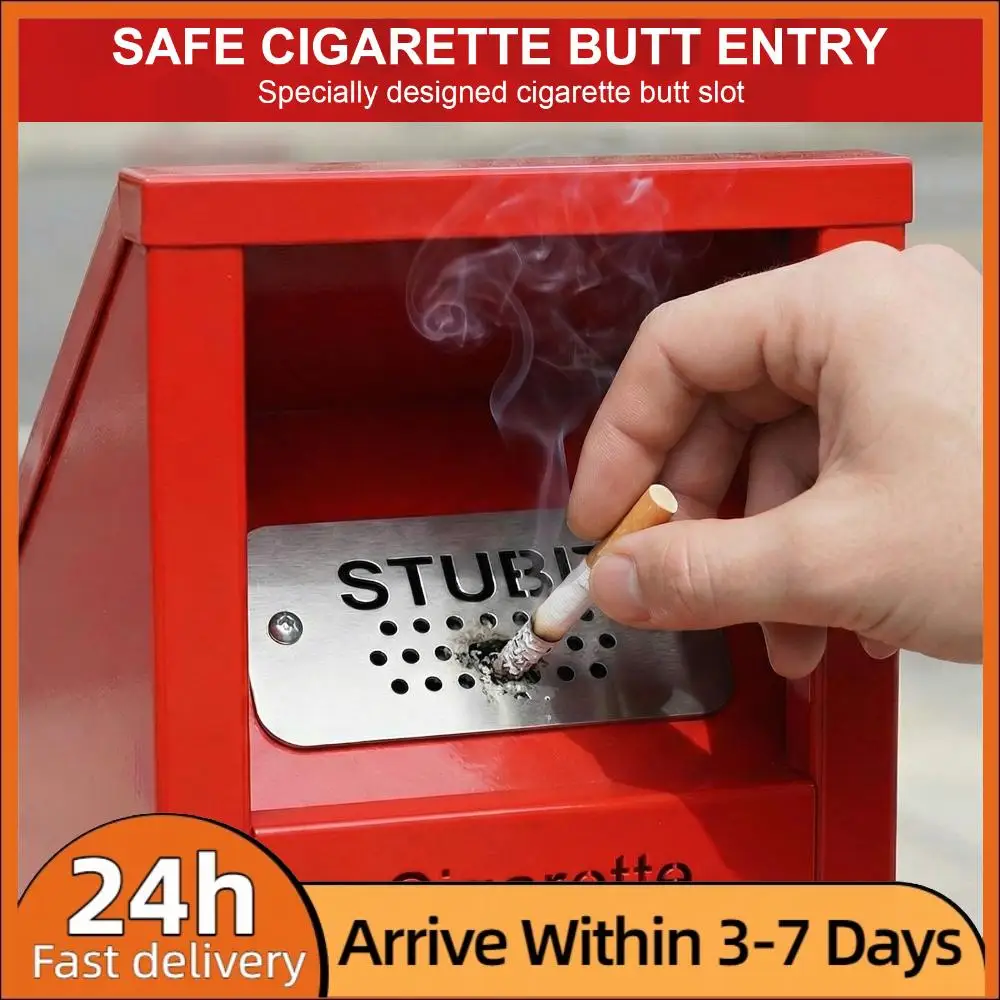 Контейнер для окурков с запирающейся крышкой, коммерческий, для ресторанов, баров, магазинов, общественных мест
Контейнер для окурков с запирающейся крышкой, коммерческий, для ресторанов, баров, магазинов, общественных мест