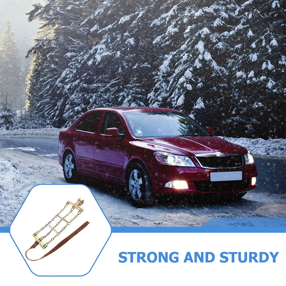 2pcs Snow For Car Pickup Trucks Reusable Anti-Skid Tire Durable Golden Heavy Duty Winter Tire Chains Easy Install
2pcs Snow For Car Pickup Trucks Reusable Anti-Skid Tire Durable Golden Heavy Duty Winter Tire Chains Easy Install
