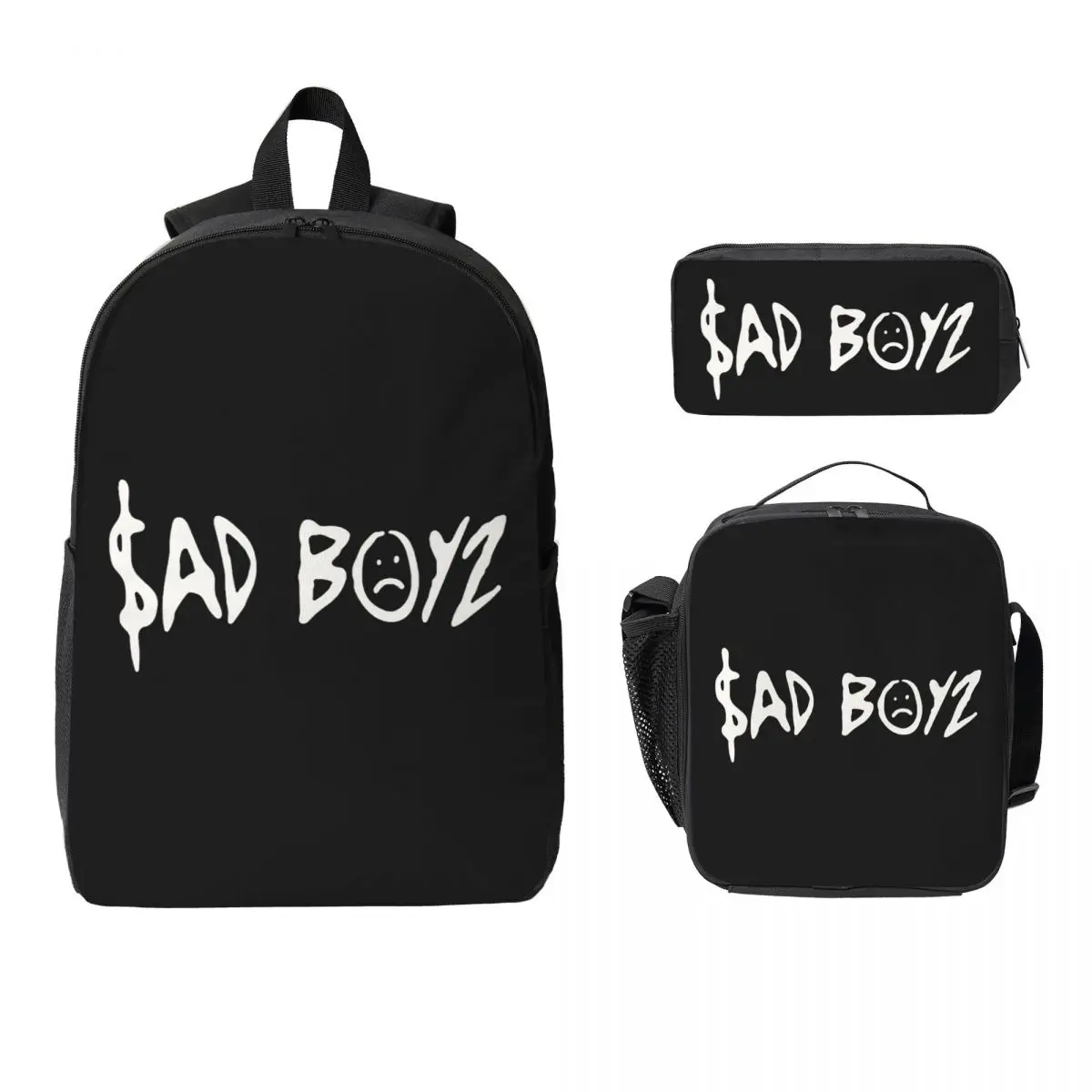 Junior H Merch Sad Boyz Backpack Boys Girls BookBag School Bag Computer Shoulder Bags 3ps Insulated Lunch Bag Pencil Case
Junior H Merch Sad Boyz Backpack Boys Girls BookBag School Bag Computer Shoulder Bags 3ps Insulated Lunch Bag Pencil Case