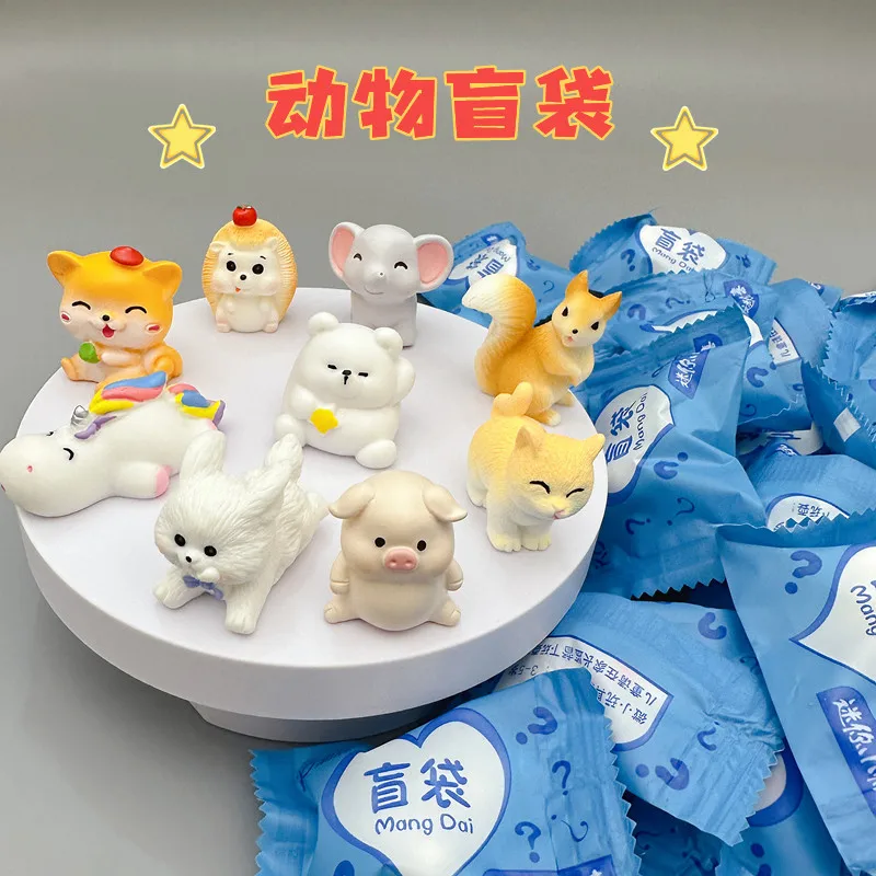 Mini Animal Blind Bag Cute Cartoon Figure Random Style Small Toy Creative Gift for Kids Students Classroom Reward Party Animal
Mini Animal Blind Bag Cute Cartoon Figure Random Style Small Toy Creative Gift for Kids Students Classroom Reward Party Animal