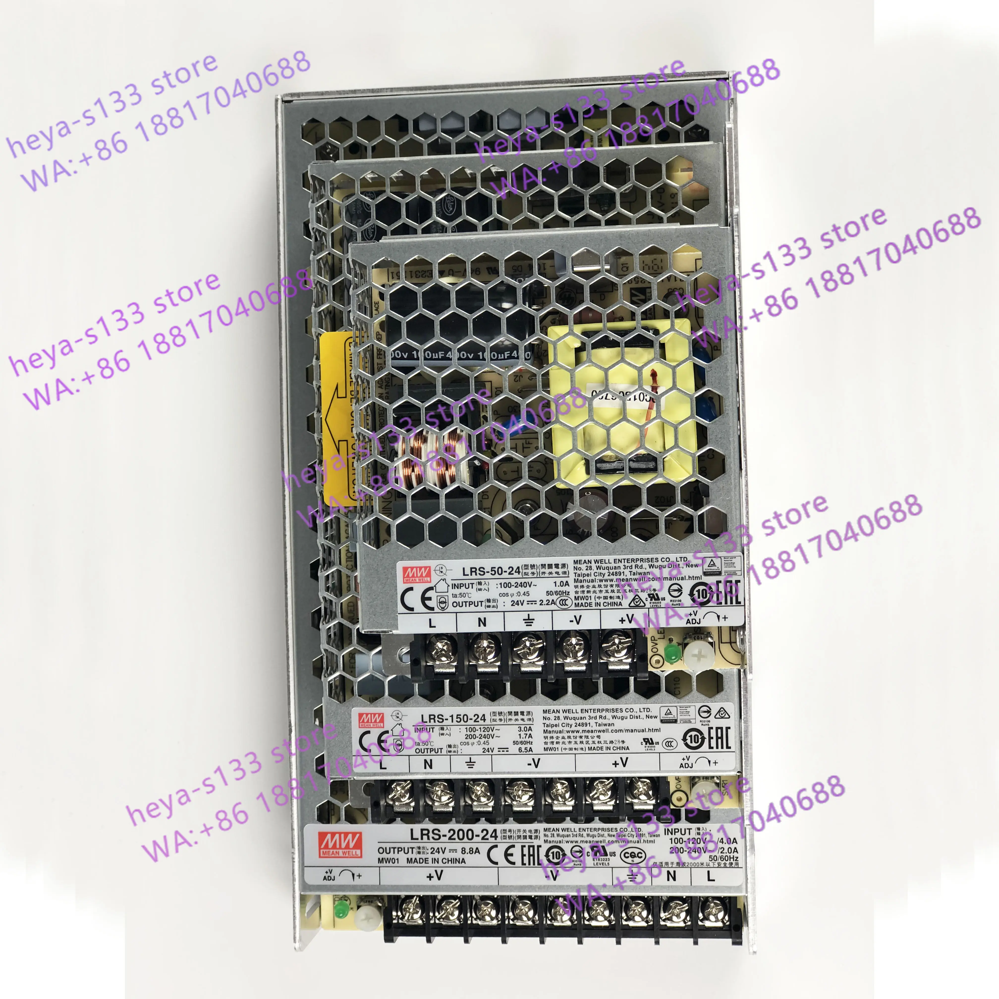 Switching Power Supply LRS-100-24 Controller 24 Volt Power Supply 2.5A 1.5a 4.5A Taiwan Drive
Switching Power Supply LRS-100-24 Controller 24 Volt Power Supply 2.5A 1.5a 4.5A Taiwan Drive