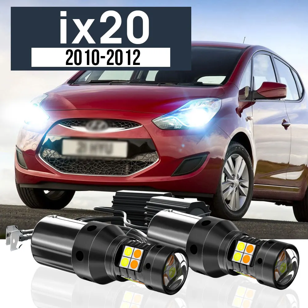 2pcs LED Dual Mode Turn Signal+Daytime Running Light Blub DRL Canbus Accessories For Hyundai ix20 2010 2011 012
2pcs LED Dual Mode Turn Signal+Daytime Running Light Blub DRL Canbus Accessories For Hyundai ix20 2010 2011 012