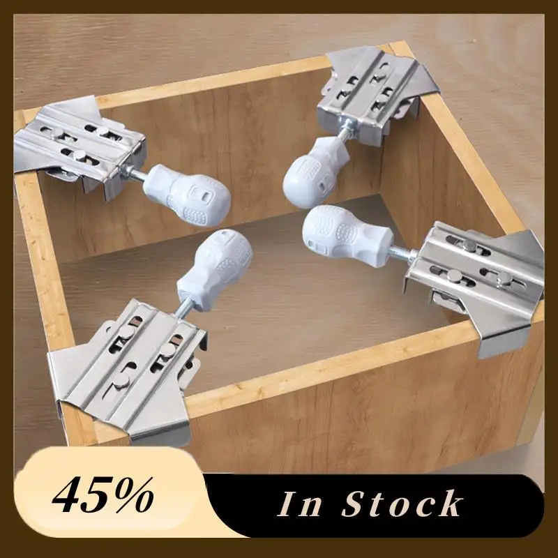 A60Z Top 2Pcs Upgraded Stainless Steel Right Angle Clamp Woodworking Splicing Quick Clip 90 Degree Fixed Photo Frame Clip
A60Z Top 2Pcs Upgraded Stainless Steel Right Angle Clamp Woodworking Splicing Quick Clip 90 Degree Fixed Photo Frame Clip